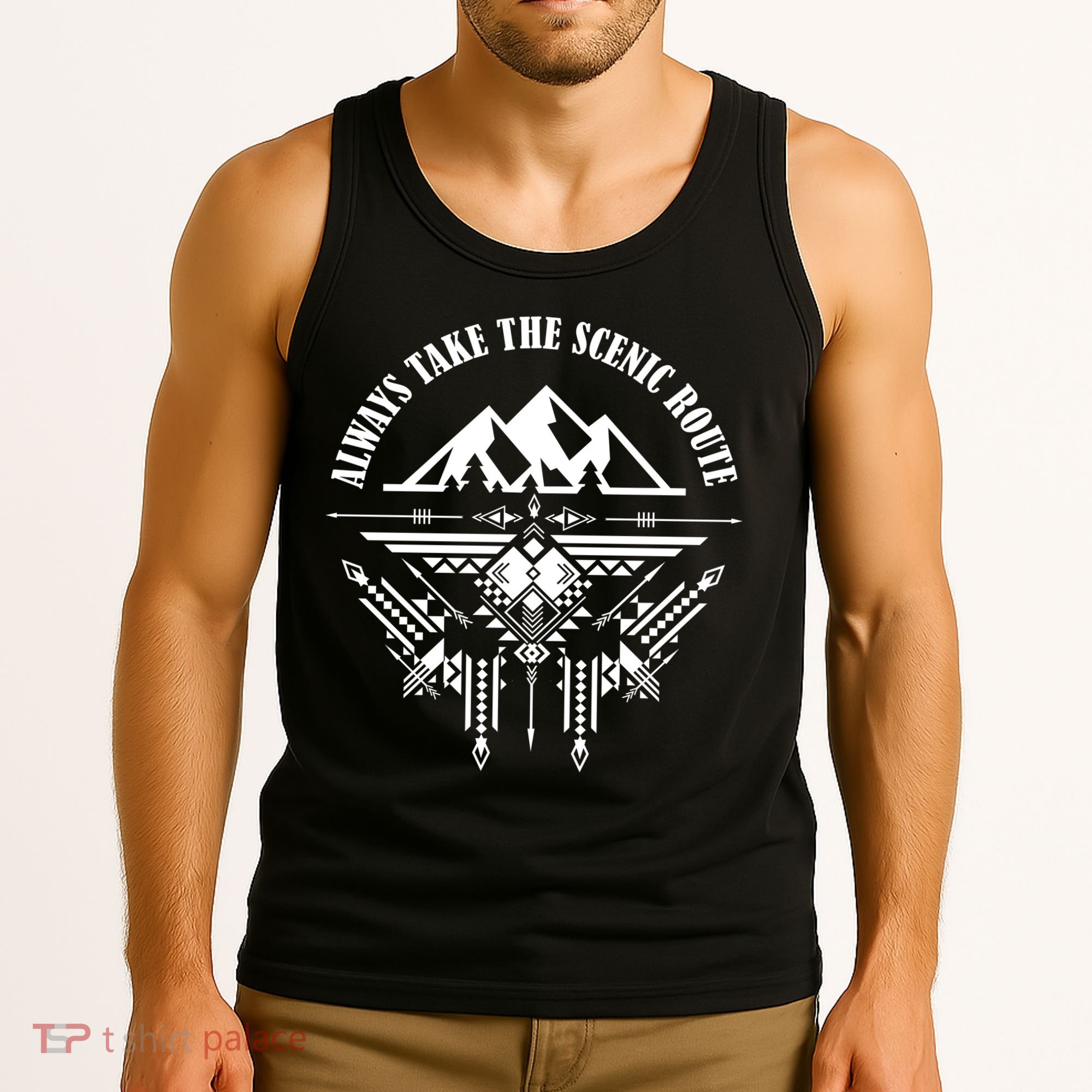 Always Take The Scenic Route Tank Top