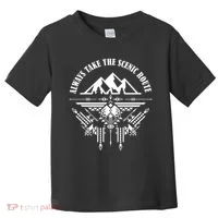 Always Take The Scenic Route Toddler T-Shirt thumb 0