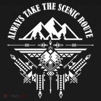 Always Take The Scenic Route Toddler T-Shirt thumb 4