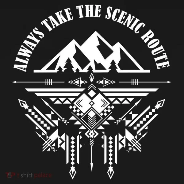 Always Take The Scenic Route Toddler T-Shirt