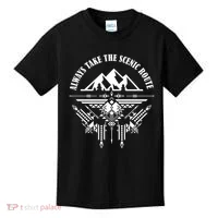 Always Take The Scenic Route Kids T-Shirt thumb 0