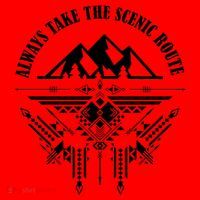 Always Take The Scenic Route Santa Hat thumb 1