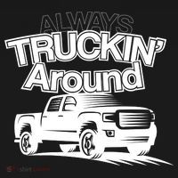 Always Truckin' Around Doggie Tank thumb 4