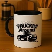 Always Truckin' Around Coffee Mug thumb 4