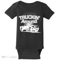 Always Truckin' Around Baby Bodysuit thumb 0