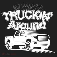 Always Truckin' Around Golf Towel thumb 3