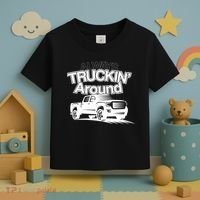 Always Truckin' Around Toddler T-Shirt thumb 3