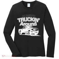 Always Truckin' Around Women's Long Sleeve Shirt thumb 0