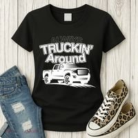Always Truckin' Around Women's T-Shirt thumb 3