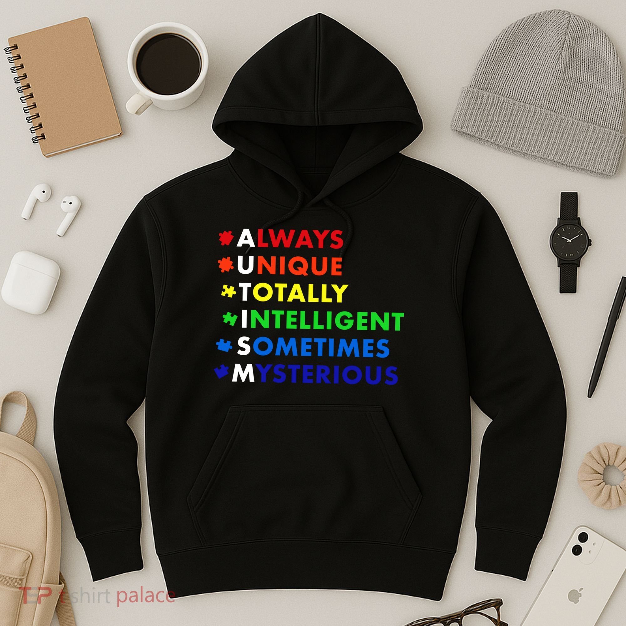 Always Unique Totally Intelligent Sometime Mysterious Hoodie