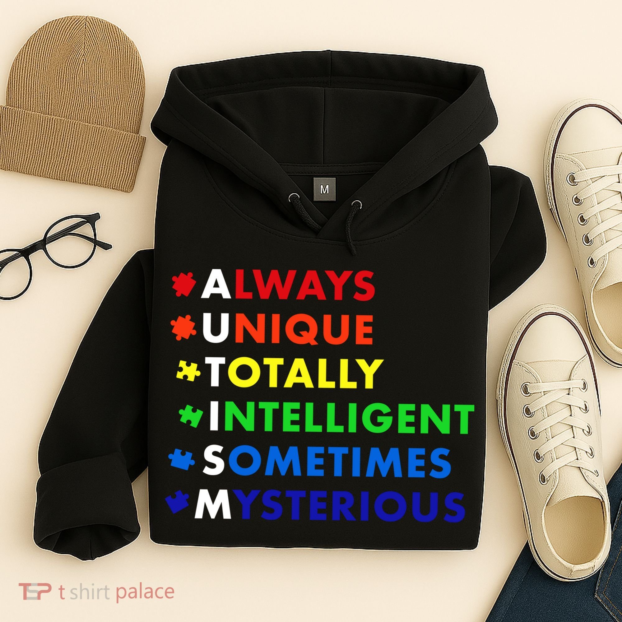 Always Unique Totally Intelligent Sometime Mysterious Hoodie