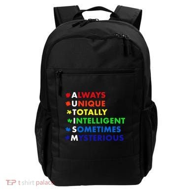Always Unique Totally Intelligent Sometime Mysterious Backpack