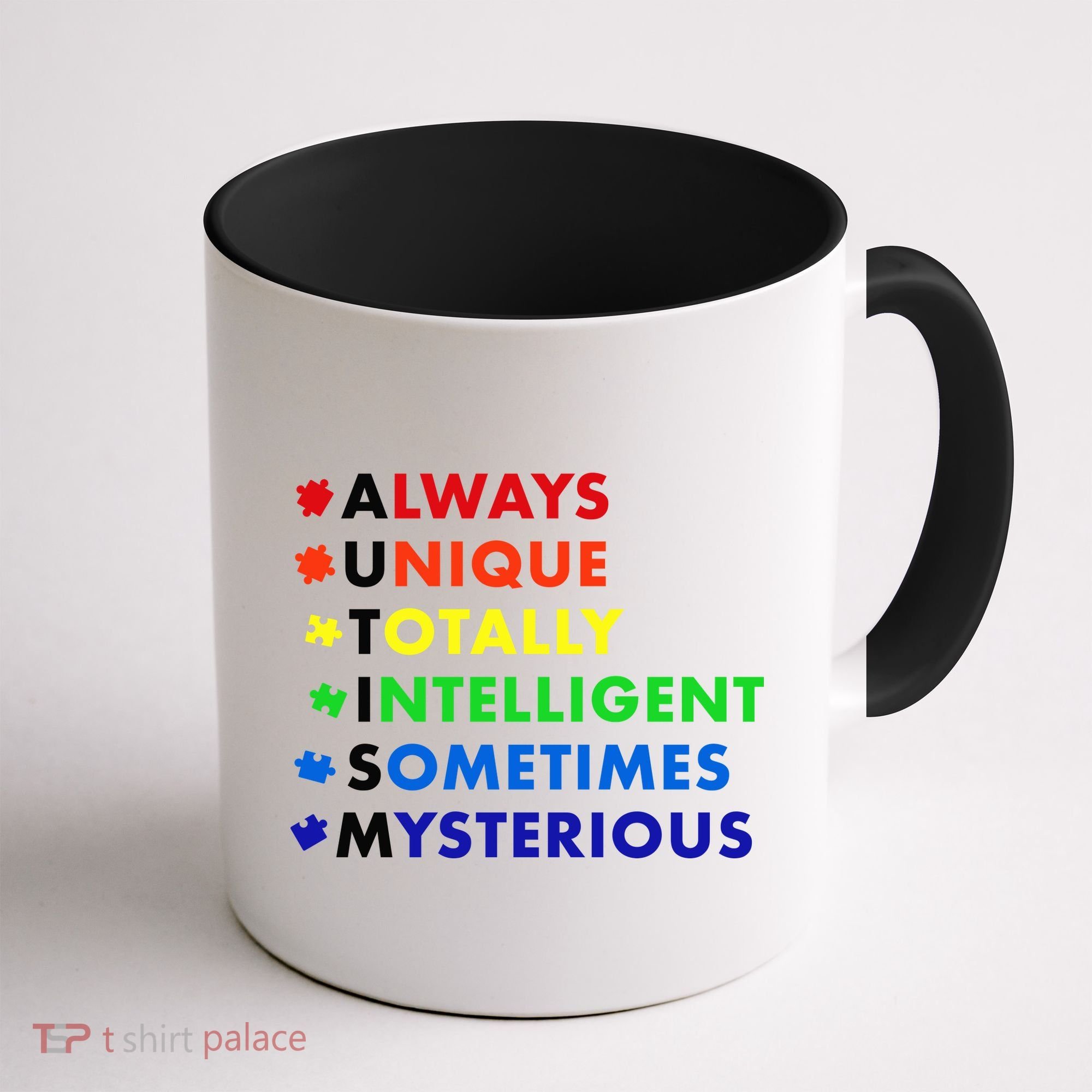 Always Unique Totally Intelligent Sometime Mysterious Coffee Mug