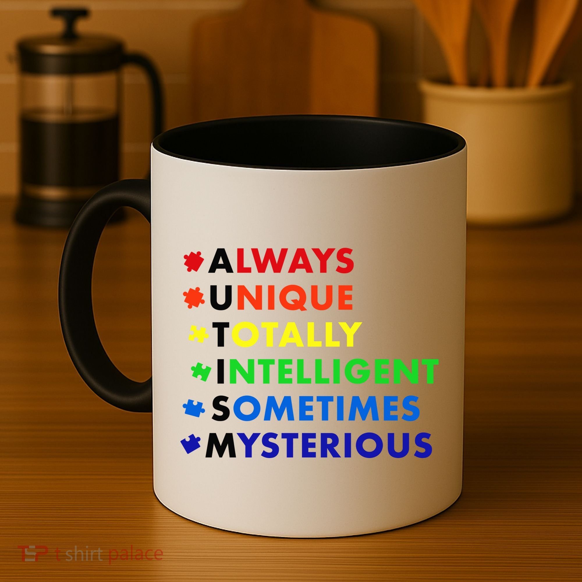 Always Unique Totally Intelligent Sometime Mysterious Coffee Mug