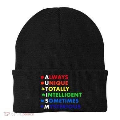 Always Unique Totally Intelligent Sometime Mysterious Beanie