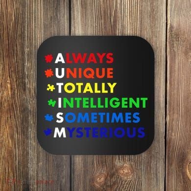 Always Unique Totally Intelligent Sometime Mysterious Coaster
