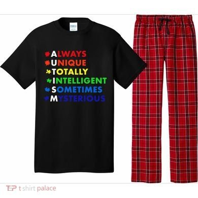 Always Unique Totally Intelligent Sometime Mysterious Pajama Set