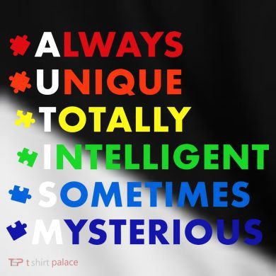 Always Unique Totally Intelligent Sometime Mysterious Toddler Fine Jersey T-Shirt