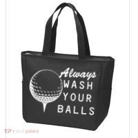 Always Wash Your Balls Funny Golfing Tote Bag thumb 3