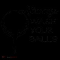 Always Wash YUour Ball Funny Golfing Coffee Mug thumb 5