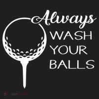 Always Wash YUour Ball Funny Golfing Hat thumb 2