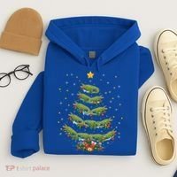 Alligator Lover Xmas Gift Alligator Christmas Tree Gift Hoodie thumb 4