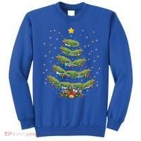 Alligator Lover Xmas Gift Alligator Christmas Tree Gift Sweatshirt thumb 0