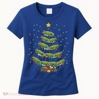 Alligator Lover Xmas Gift Alligator Christmas Tree Gift Women's T-Shirt thumb 0