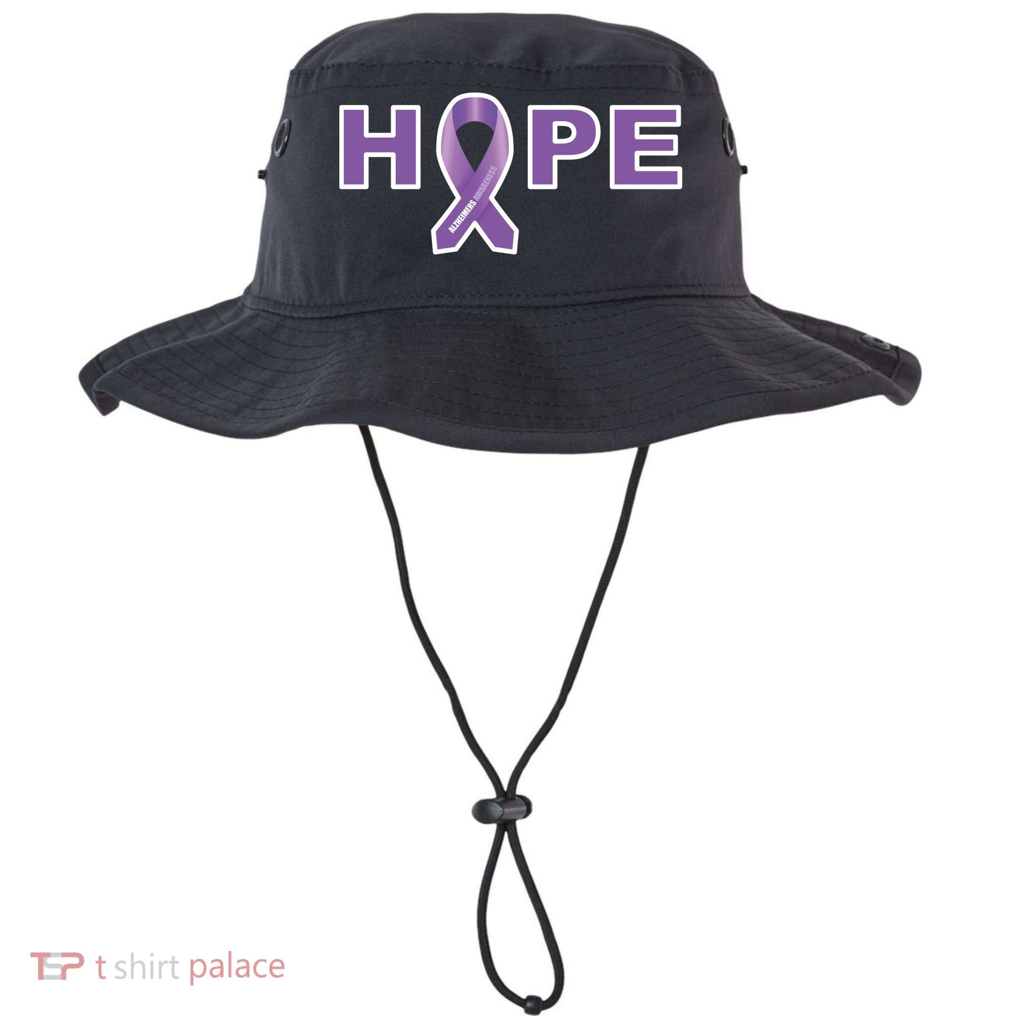 Alzheimer's Disase Awareness Ribbon Bucket Hat
