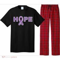 Alzheimer's Disase Awareness Ribbon Pajama Set thumb 0