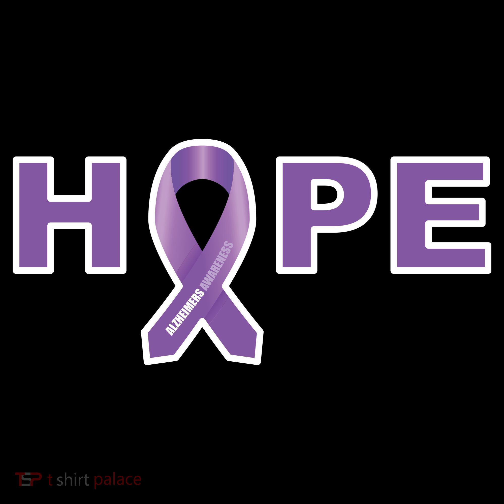 Alzheimer's Disase Awareness Ribbon Women's Hoodie