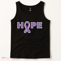 Alzheimer's Disase Awareness Ribbon Tank Top thumb 2