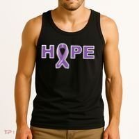 Alzheimer's Disase Awareness Ribbon Tank Top thumb 3