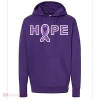 Alzheimer's Disase Awareness Ribbon Hoodie thumb 0