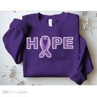 Alzheimer's Disase Awareness Ribbon Sweatshirt thumb 2
