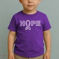 Alzheimer's Disase Awareness Ribbon Toddler T-Shirt thumb 2