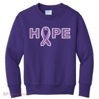 Alzheimer's Disase Awareness Ribbon Kids Sweatshirt thumb 0