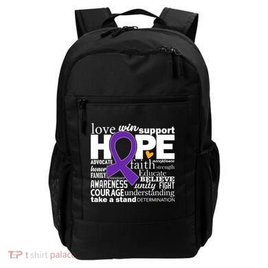 Alzheimer's Hope Love Support Backpack