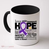 Alzheimer's Hope Love Support Coffee Mug thumb 0