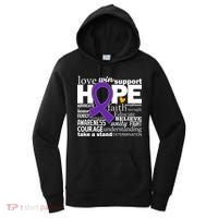 Alzheimer's Hope Love Support Women's Hoodie thumb 0