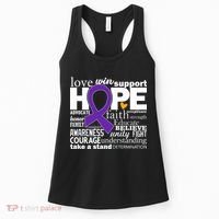 Alzheimer's Hope Love Support Women's Tank Top thumb 0