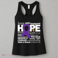 Alzheimer's Hope Love Support Women's Tank Top thumb 3