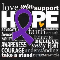 Alzheimer's Hope Love Support Women's Tank Top thumb 5