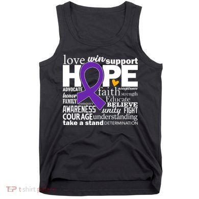 Alzheimer's Hope Love Support Tank Top