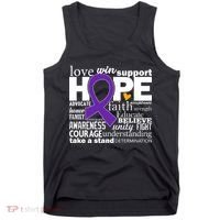 Alzheimer's Hope Love Support Tank Top thumb 0