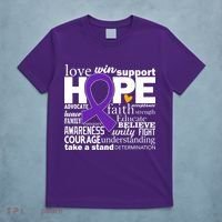 Alzheimer's Hope Love Support T-Shirt thumb 5