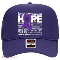Alzheimer's Hope Love Support Hat thumb 0