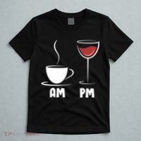 AM Coffee PM Wine T-Shirt thumb 5