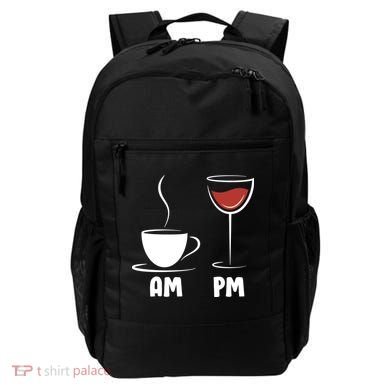 AM Coffee PM Wine Backpack
