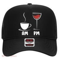AM Coffee PM Wine Hat thumb 0